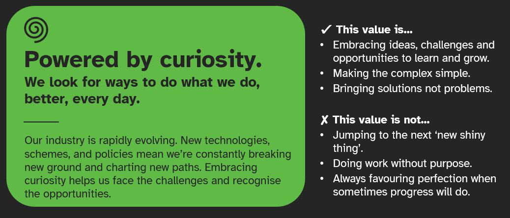 Powered by curiosity